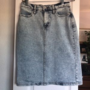 Banana Republic Jean Skirt Size 0